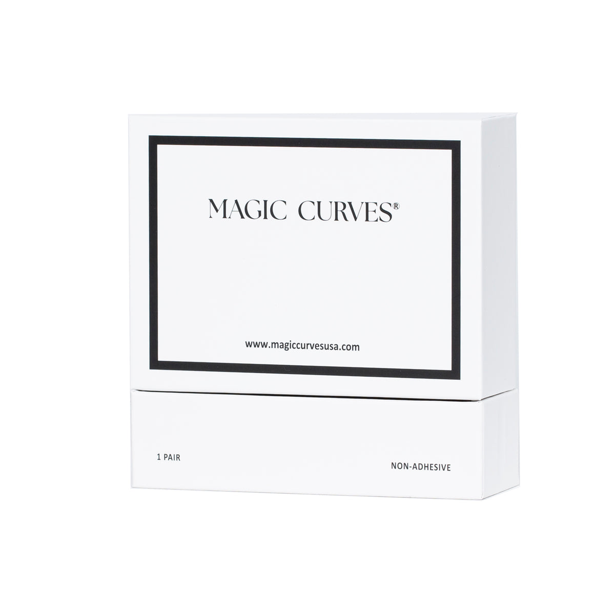 Magic Curves Reusable Non‑Adhesive Breast Pasties with Travel Case