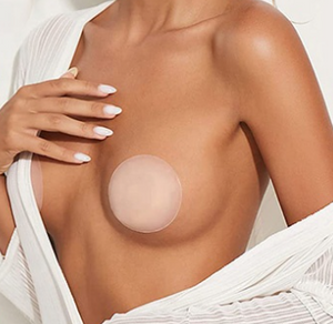 ADHESIVE SILICONE PASTIES WITH INFINITY EDGE
