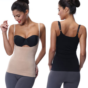 MAGIC CURVES SLIMMING OPEN BUST SHAPING TANK