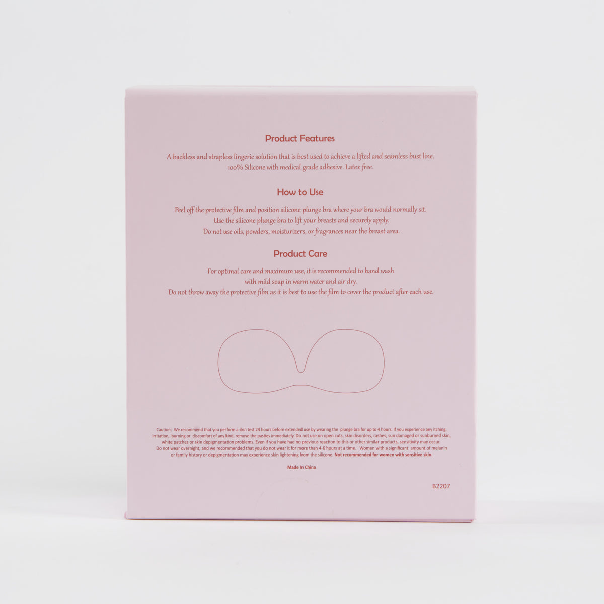 BARE by Magic Curves - Silicone Plunge Bra